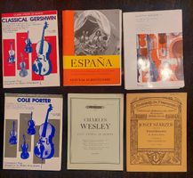 15 Notenhefte mit einfachere Kammermusik für Trio/Quartett