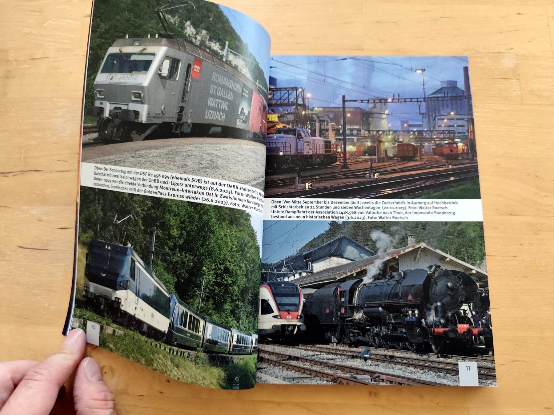 Livres: Bahn Jahrbuch Schweiz 2024 – D'occasion à Birrwil par dirtyoldtown 2