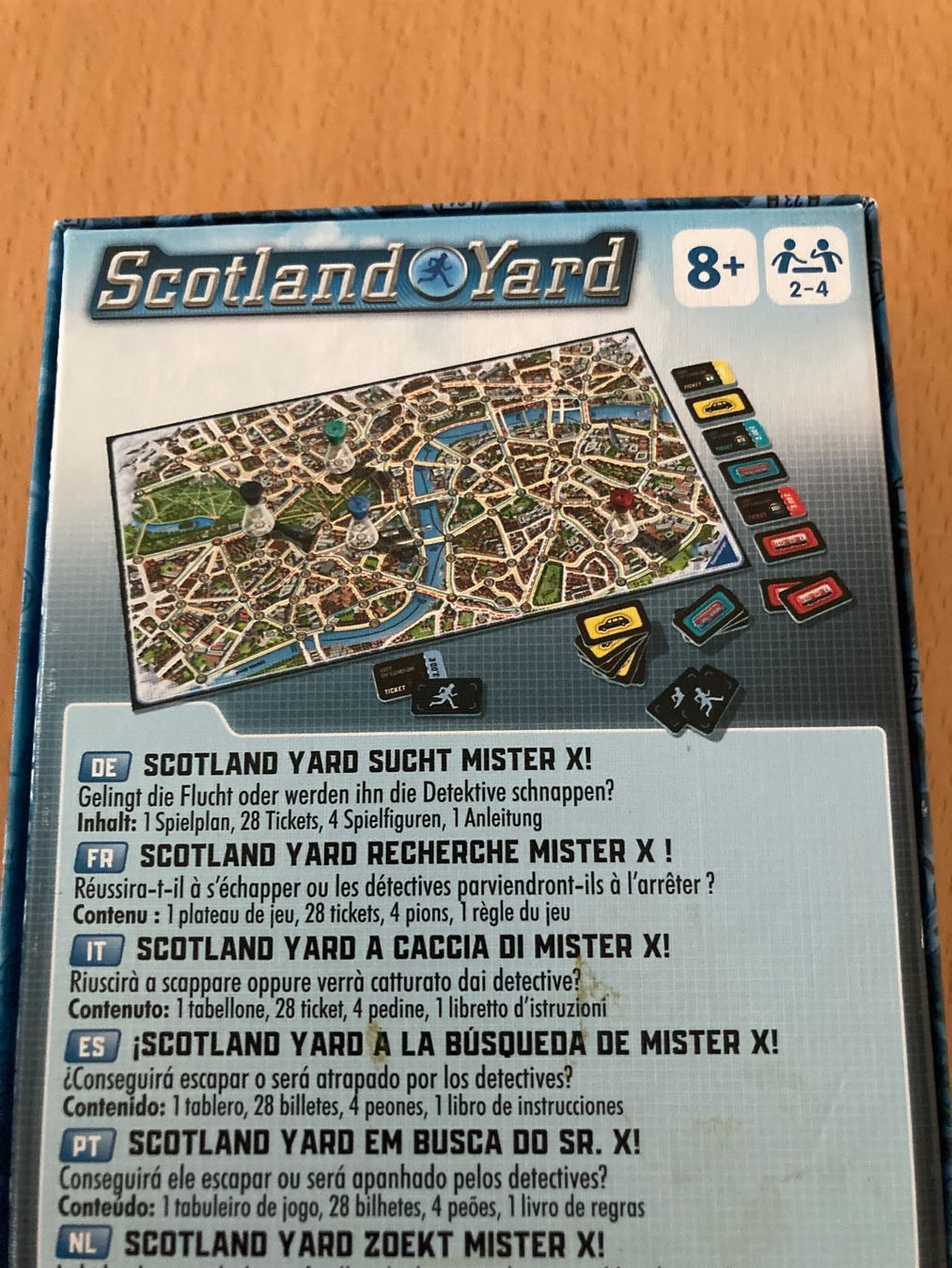 Ravensburger Giochi: Scotland Yard Brettspiel - Reiseversion – Usato da Gelterkinden venduto da froggy80 2