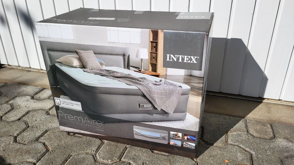 Intex Luftbett PremAire Mit Integrierter Pumpe 64906