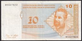 Bosnien und Herzegowina 10 Maraka 1998