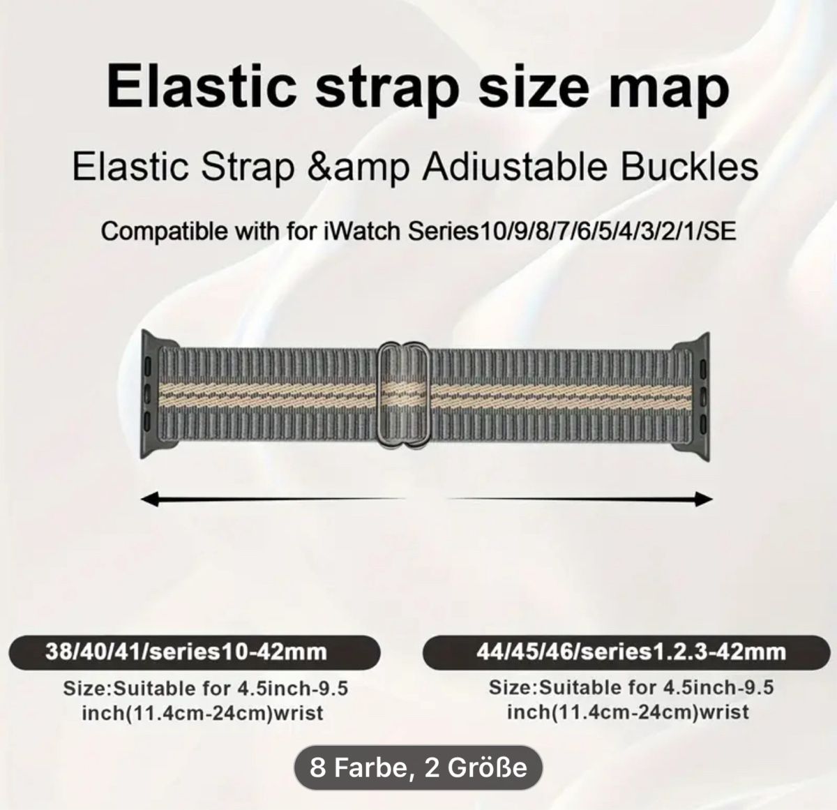 Apple Smartwatch: Apple Watch Nylon Armband – Nuovo e nell'imballaggio originale da Gommiswald venduto da AndrewsTopShop 1