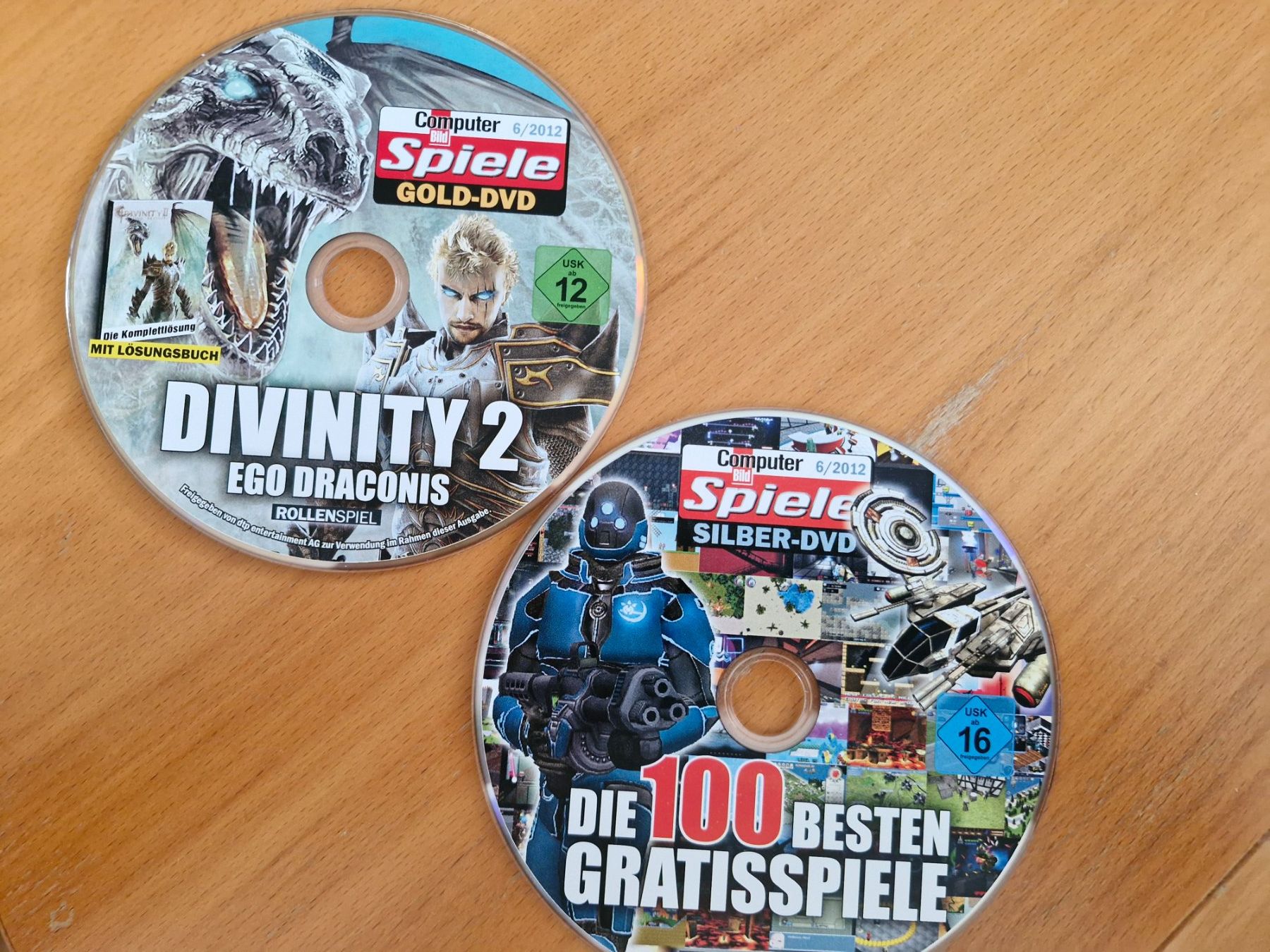 Microsoft Spiele: Divinity 2 Ego Draconis PC CD, zusammen mit gratis Spiele CD – Gebraucht aus Oetwil am See von DimitriSuter
