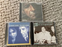 3x Leonard Cohen (1x verschweisst)