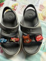 Kids' Crocs  10 C w/ Lightning McQueen Charms 