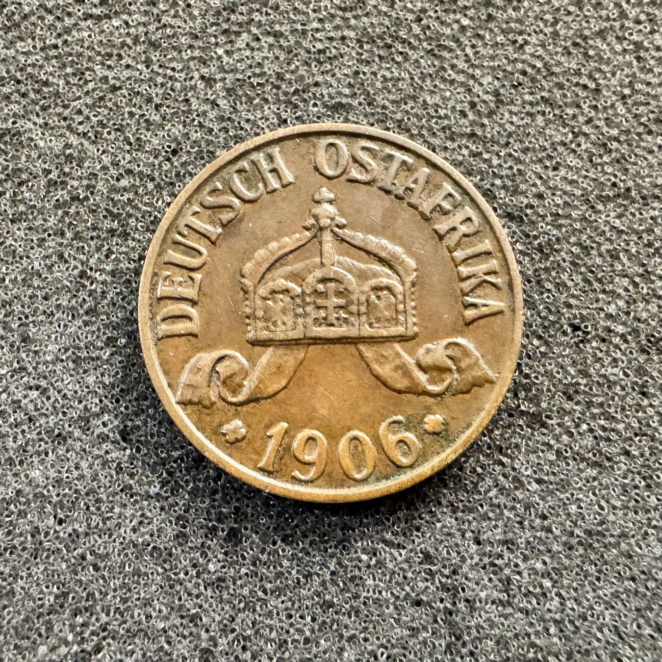 Tutti le monete: 1 Heller Deutsch Ost Afrika 1906 – Usato da Reitnau venduto da Coinhouse 1
