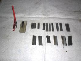 Diverse Drehstähle / Messer - Ifanger , mit 3 Zentrierbohrer