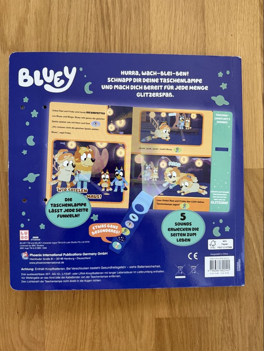 Livres: Bluey Taschenlampenbuch  – D'occasion à Rheinfelden par dBartel 1