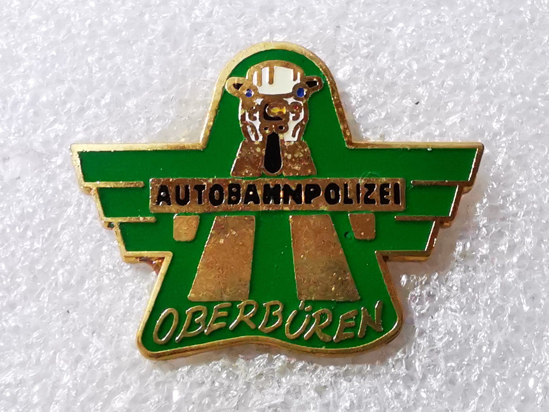 Placchette & Badge: Ansteckpin 45: Autobahnpolizei Oberbüren – Usato da Oppligen venduto da Pin-Fall-Shop