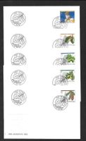 5 FDC Pro Juventute 1992 Serie Einzelmarken ET 24.11.1992