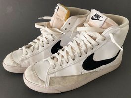 Nike Blazer Mid '77 White/Black Gr.41 Hi-Top Sneakers