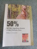 50% Rabatt auf Eintritt Préhisto-Parc bis 31.10.2026