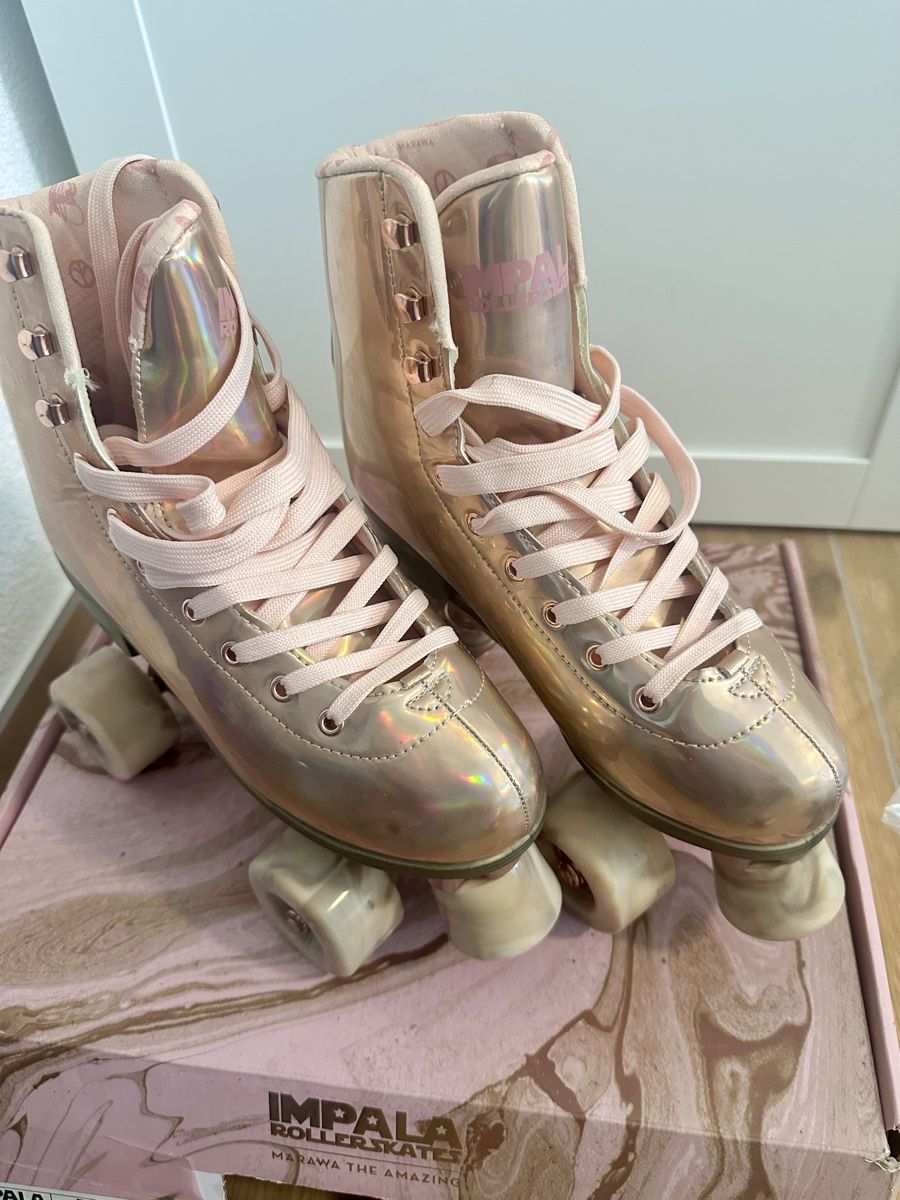 Inline-Skating & Rollschuhe: Impala Rollerskates Marawa Rose Gold Neuwertig  – Neu (gemäss Beschreibung) aus Effretikon von TomeK.