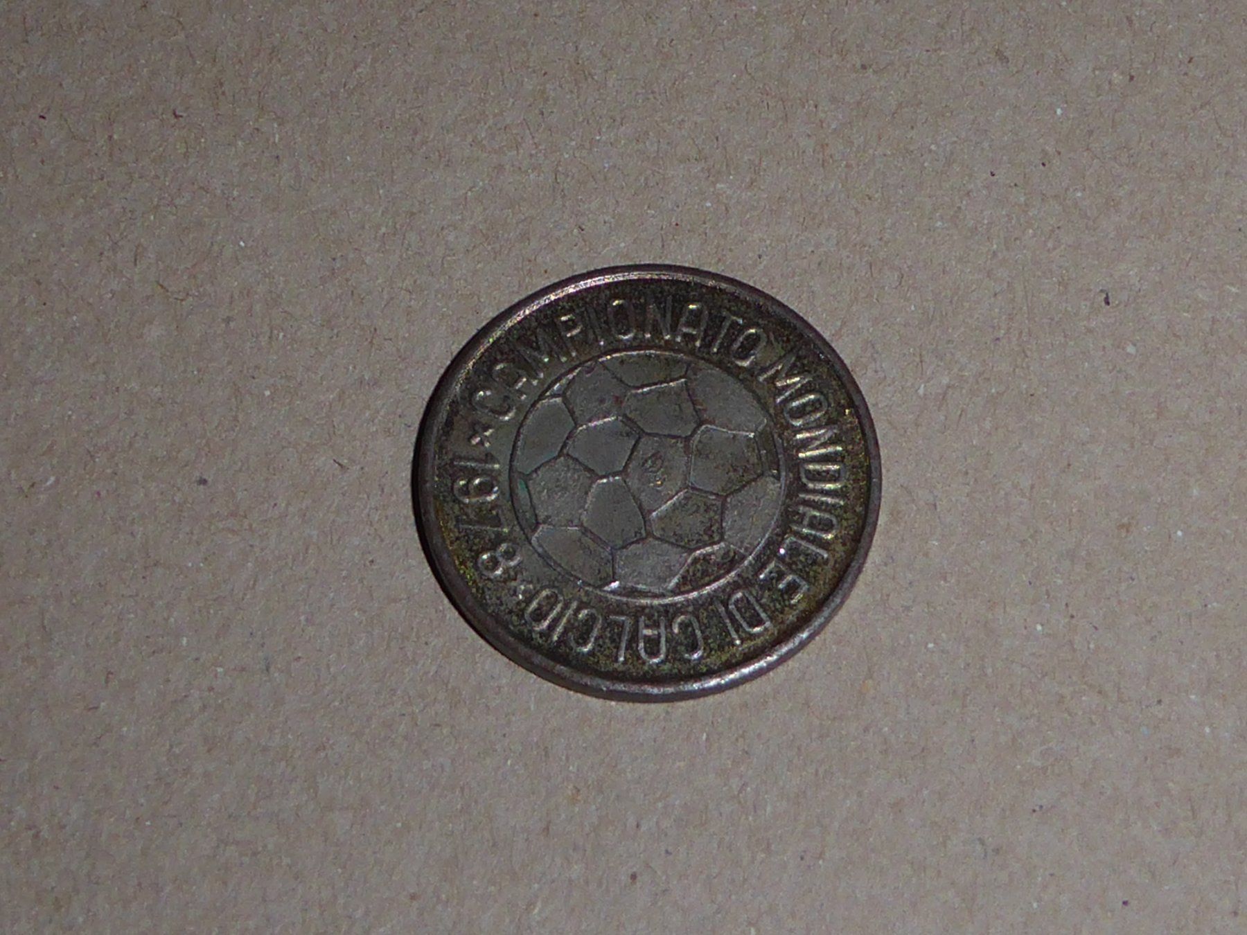 Medaillen: Fussball WM 1978  Jeton  Token – Gebraucht aus Thun von 427er 2
