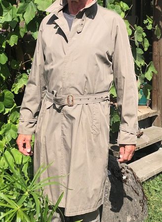 Herren Trenchcoat Baumwolle Grösse XL sehr guter Zustand