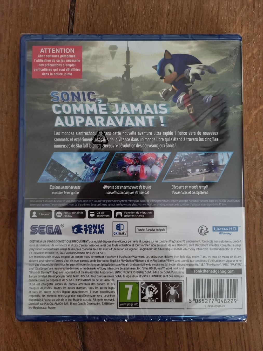 Sonic Giochi: Sonic Frontiers - PlayStation 5 – Nuovo e nell'imballaggio originale da Denges venduto da old-school-89 2