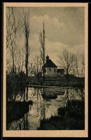 AK Dreibrunnen bei Wil, Kapelle am Weiher