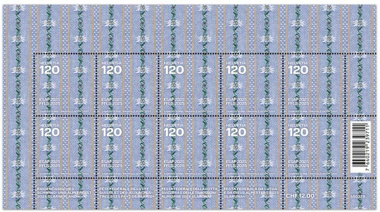 Tutti i francobolli: Post Briefmarken Eidg. Schwing- und Älplerfest 2025 Marken – Nuovo (secondo la descrizione) da Suhr venduto da 1stclass