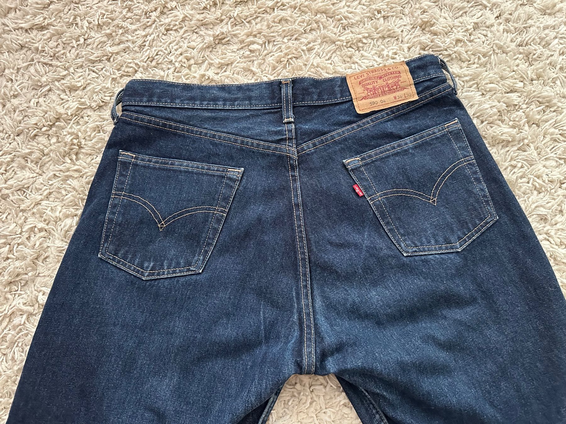 Levi's Jeans: Jeans LEVIS STRAUSS 590 Taille/Grosse W34 L30 – Usato da Bern venduto da BrandVilla 2