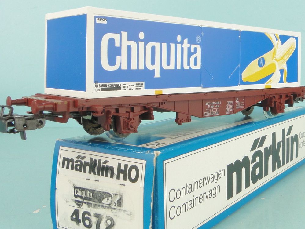 Märklin 4672 SJ Chiquita Container | Kaufen auf Ricardo