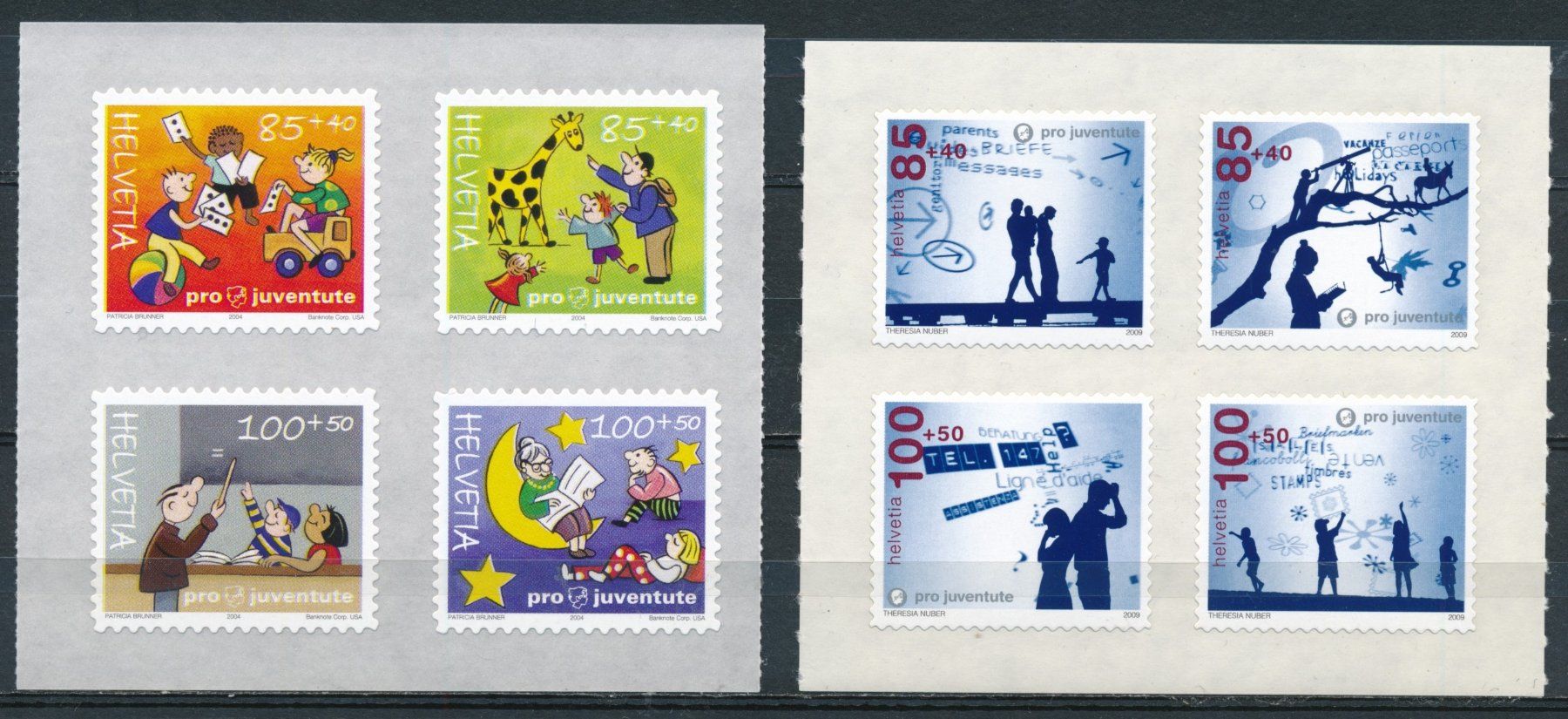 Alle Briefmarken: PJ Serien 2004 und 2009 ** – Neu (gemäss Beschreibung) aus Bonau von Profila3