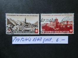 Pro Patria 1943 gestempelt