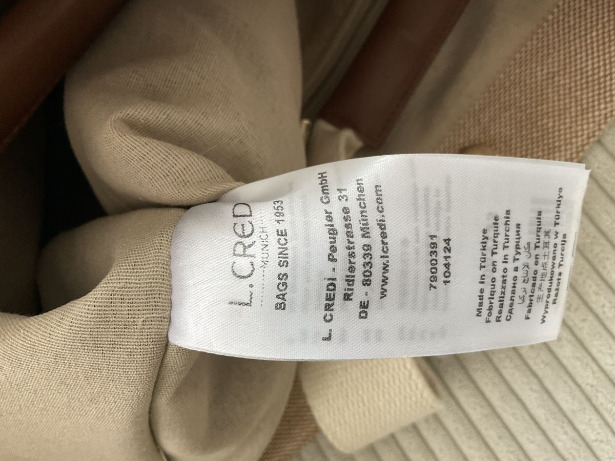 Borse da donna: Tasche / Shopper L. CRED Munich – Usato da Buchs ZH venduto da Automatic007 5