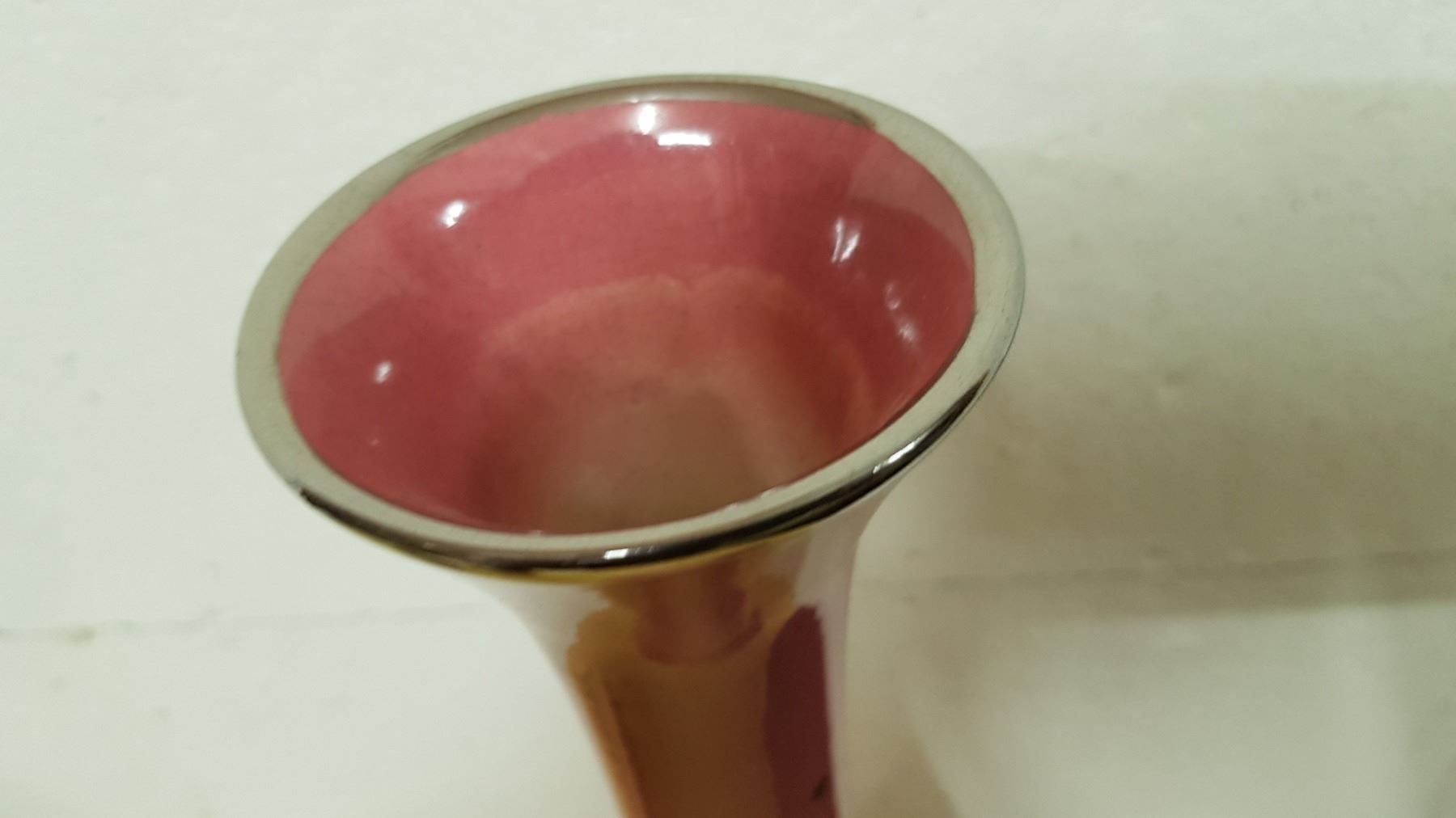 Vasi & Recipienti: grand vase art-déco en faïence – Usato da Lausanne venduto da leneko 2
