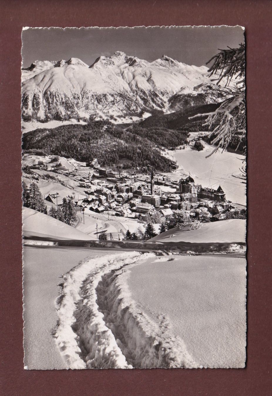 Cartes postales: ST. MORITZ-DORF - Piz Languard – D'occasion à Pully par nicecards-shop