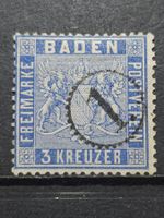 AD Baden Mi-Nr.10 Gestempelt BPP Gutes Erhaltung