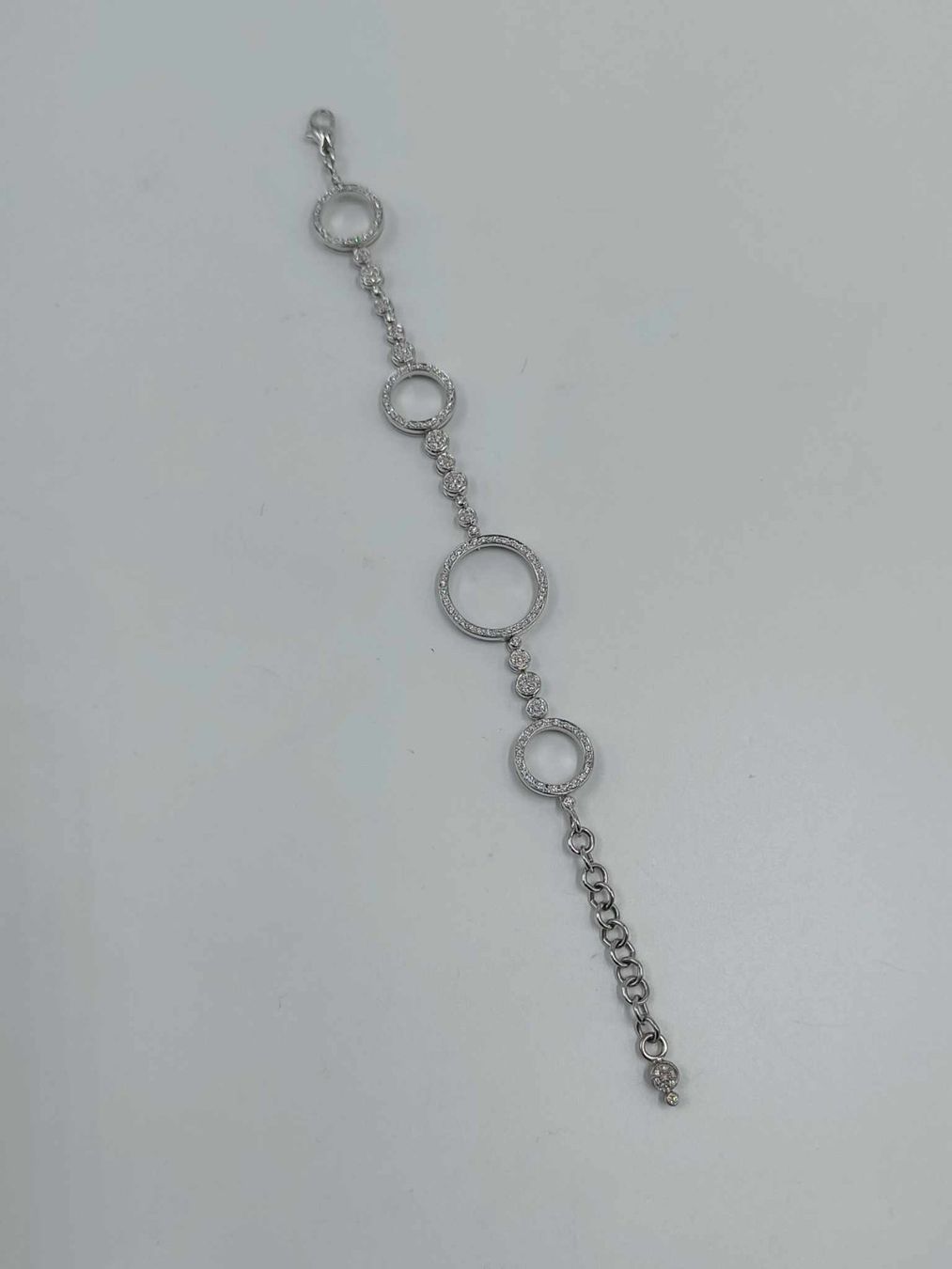 Bracciali & Braccialetti: DIAMANT BRACELET IN 750 WEISSGOLD – Usato da Luzern venduto da EdiGem 5