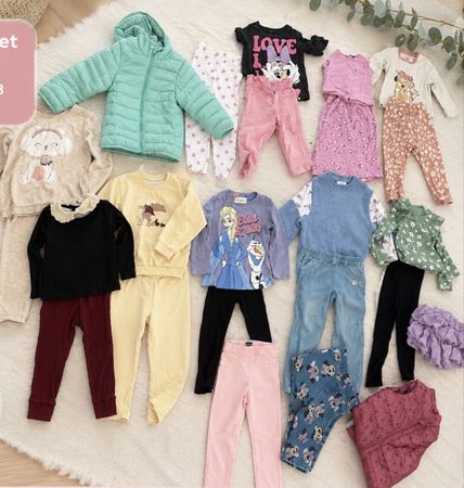 Babykleiderpaket/ mädchen grösse 92 herbst/winter