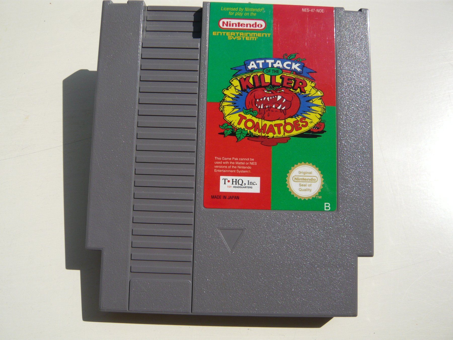 Nintendo Giochi: NES : Attack of the Killer Tomatoes – Usato da Onex venduto da Jaguar1986 1