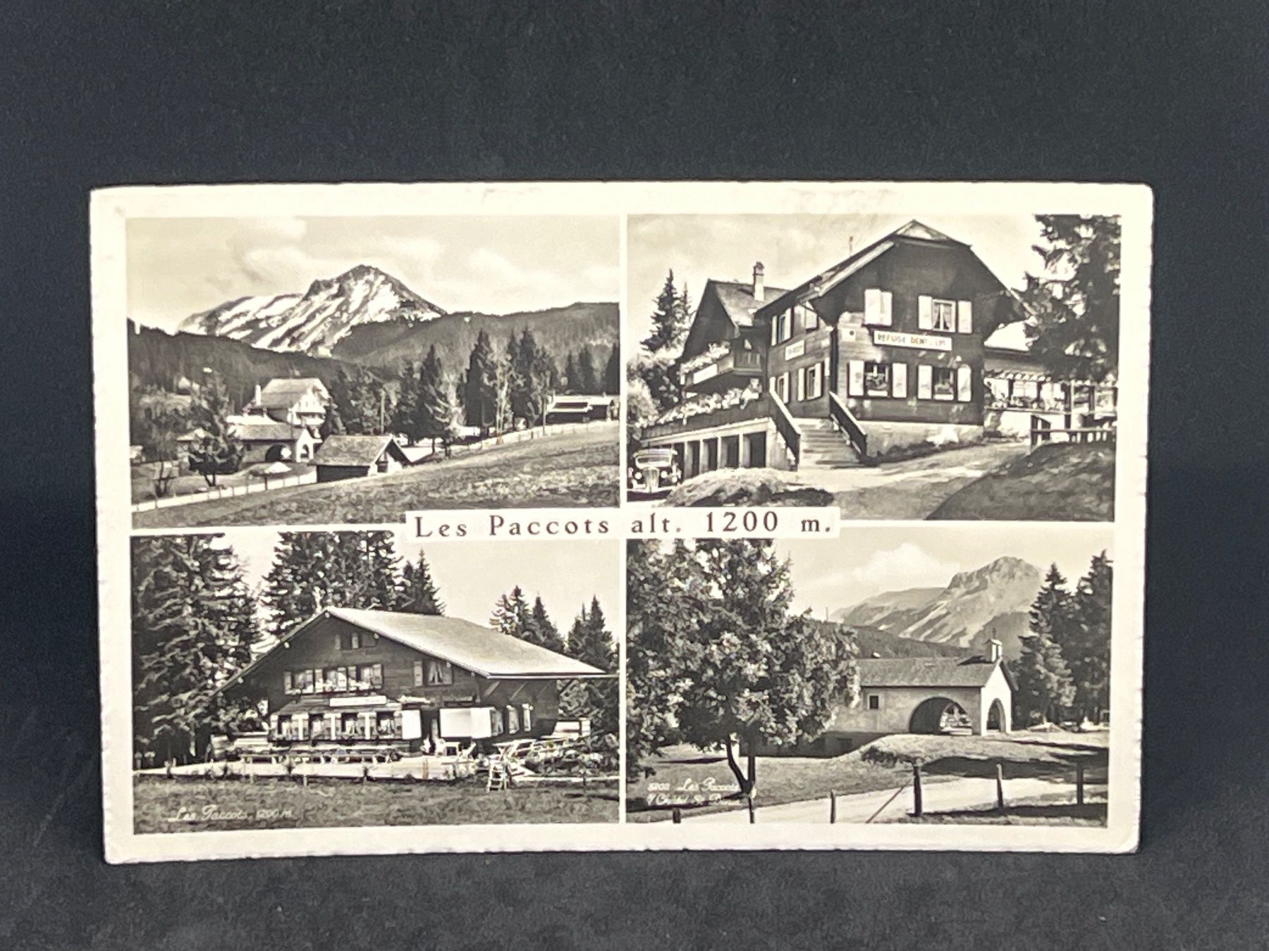 Ansichtskarten: Les Paccots alt. 1200m – Gebraucht aus Widnau von Brusi9