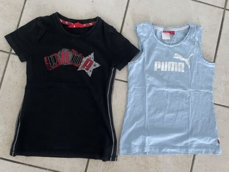 2 Puma T-Shirts Gr.128👧🏻