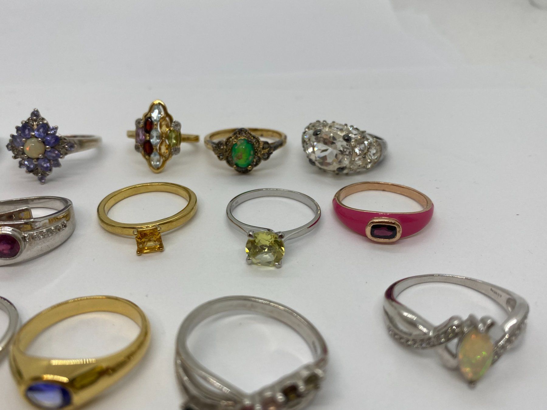 Altri gioielli: LOT Silber-Ringe /i416 – Usato da Bern venduto da JMsoehne1987 2