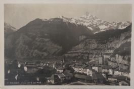 St MAURICE & la Dent du Midi - 1926