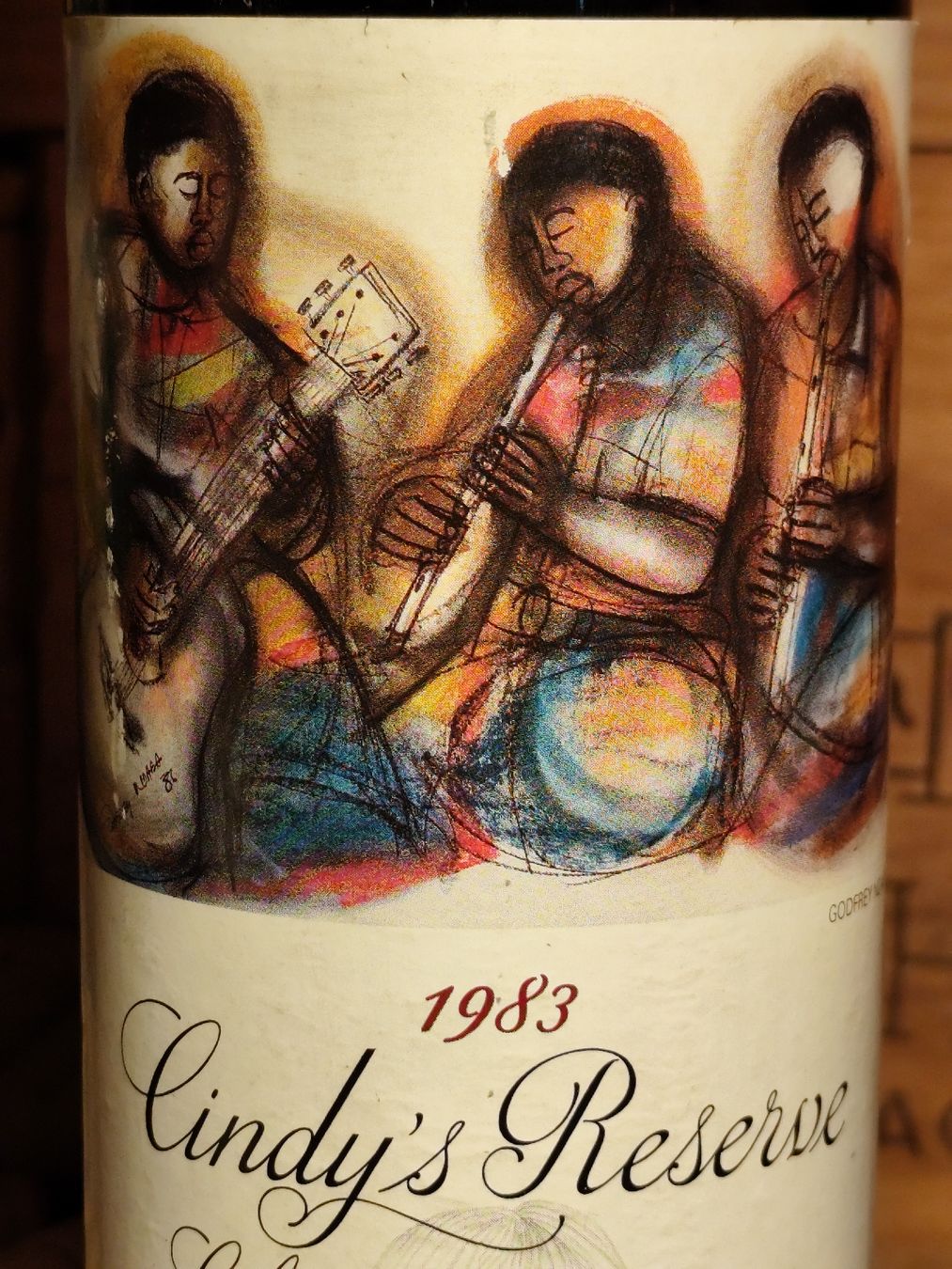 Vino: 1983 - 85 Cindy's Reserve Cabernet Sauvignon – Nuovo (secondo la descrizione) da Büsserach venduto da Vintage-vins 5