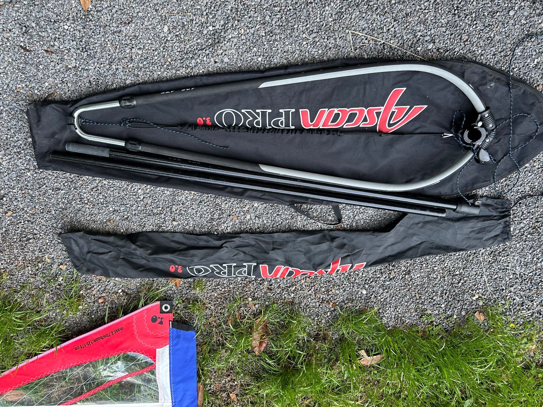 Surf: Windsurfsegel Kinder komplett – Usato da Walenstadt venduto da sebastianrupp 1