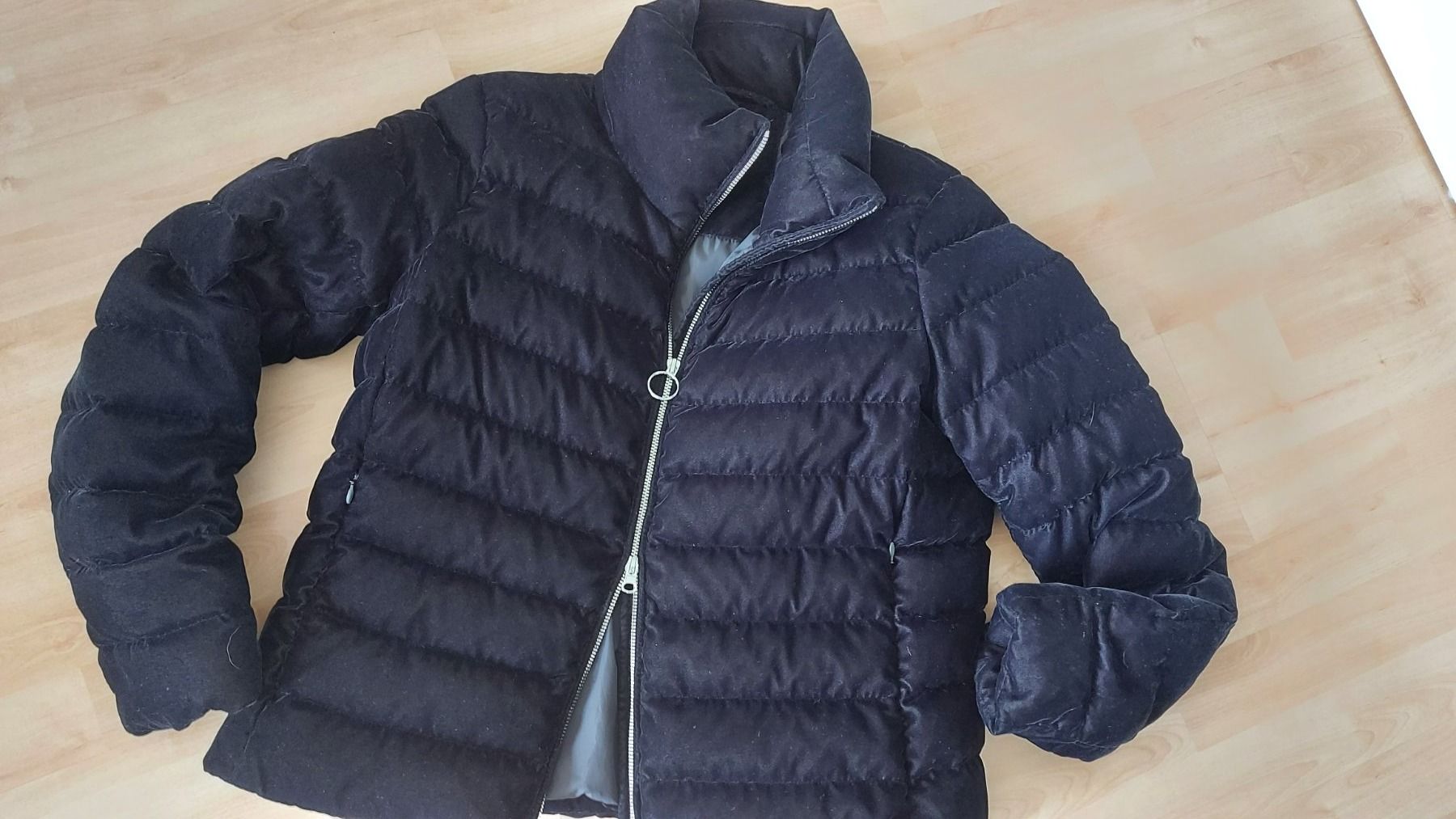 Fuchs Schmitt Jacken: FUCHS SCHMITT Samtjacke Daunen Schwarz – Gebraucht aus langenthal von rundholz7 6