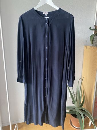 Alba Moda Kleid Gr. 46 – Dunkelblau, Cupro/Viskose