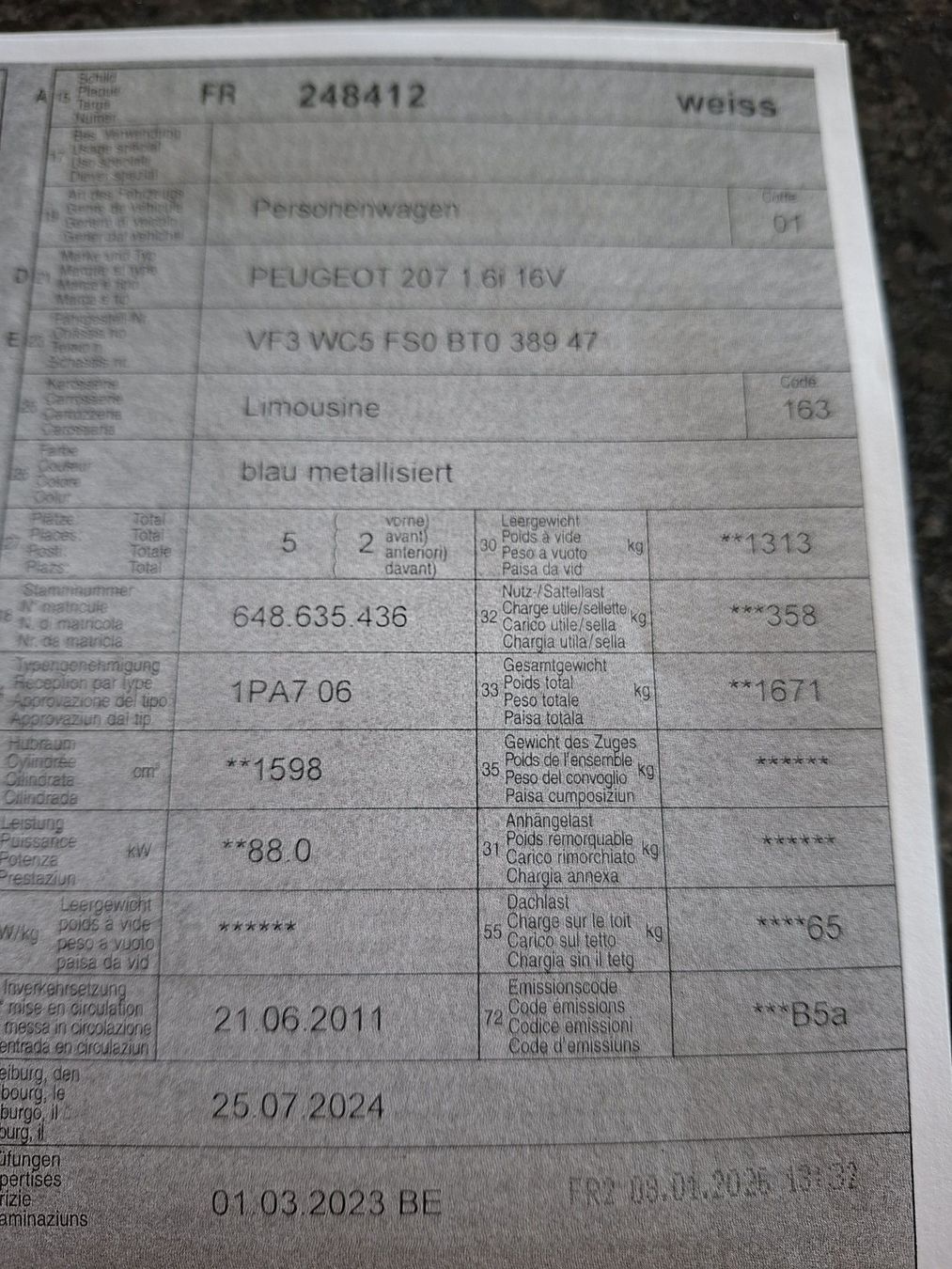 Peugeot Automobili: Peugeot 207, 1.6i 16V – Usato da Cordast venduto da Meetoo 9