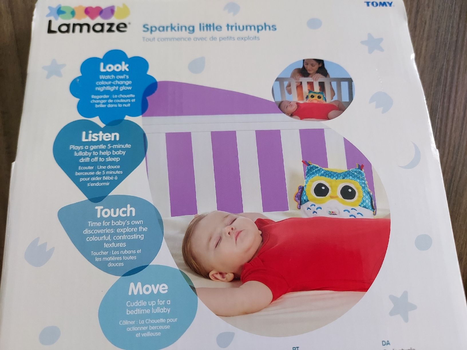 Giocattoli: Lamaze Emil, die Eule - Einschlafhilfe mit Melodie NEU – Nuovo e nell'imballaggio originale da Altishofen venduto da tammy05 7