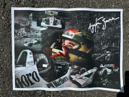Marlboro ayrton senna mc laren f1