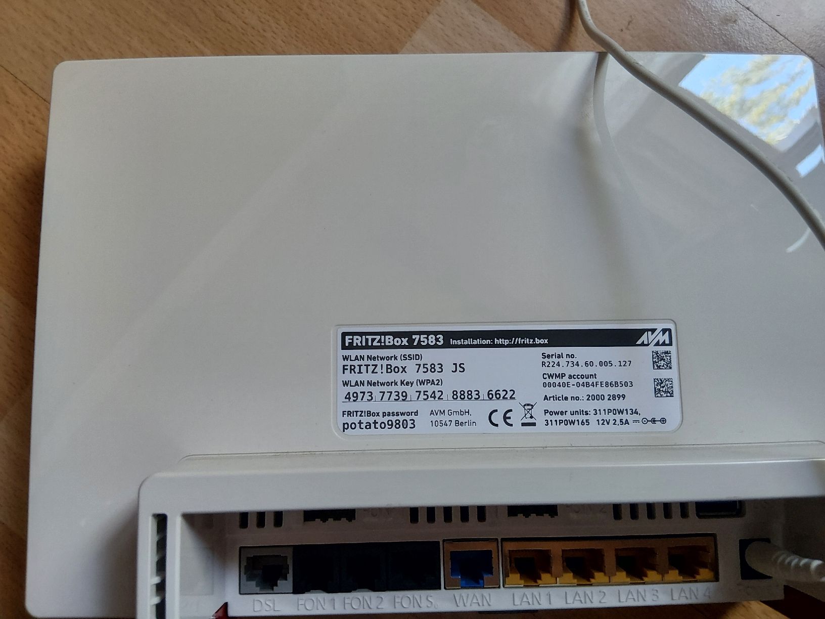 Fritz Modems & Router: Fritzbox Router – Gebraucht aus Schindellegi von Domini1995 1