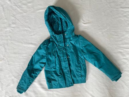 Veste d'hiver/doudoune capuche vert La Halle 6 ans (116 cm)