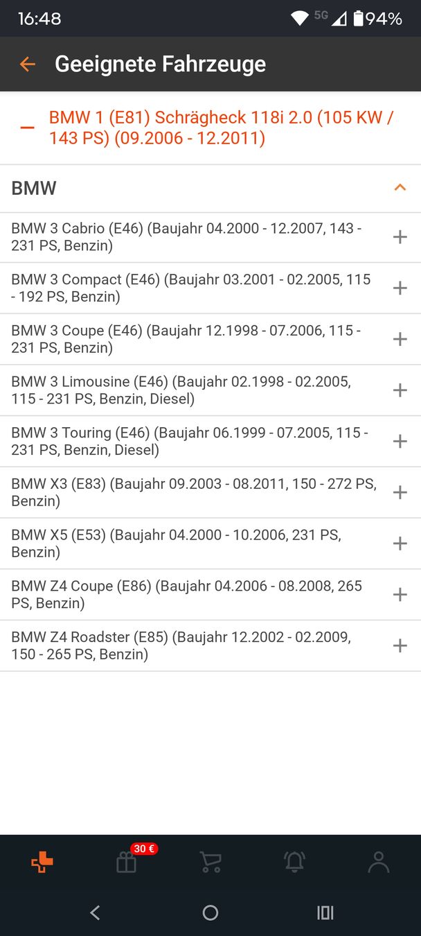 BMW Alle Autoersatzteile: BMW Ausgleichsbehälter Kühlmittel E46 E83 E85 Neu! – Neu (gemäss Beschreibung) aus Affoltern am Albis von Moensch01 3