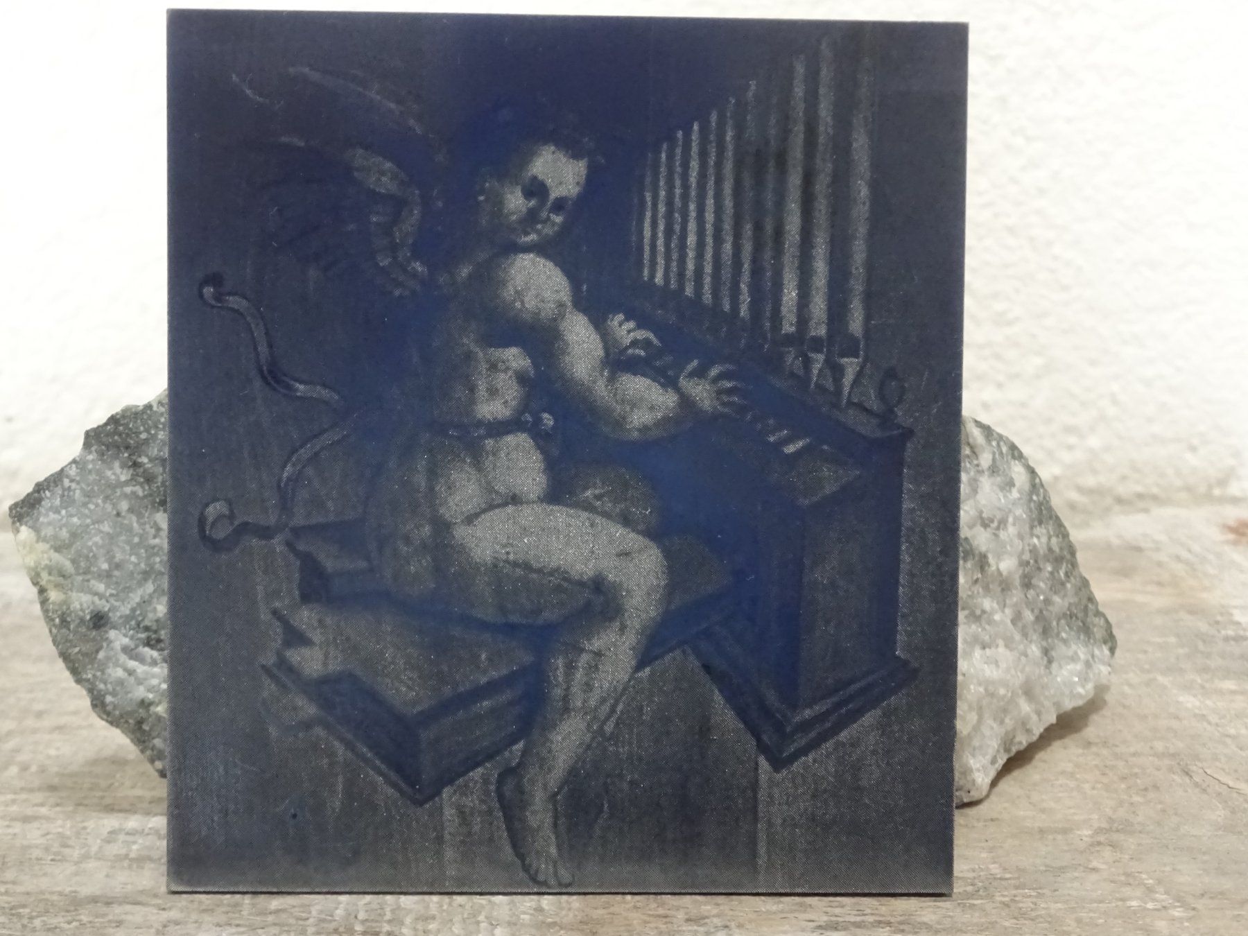 Foto & Immagini: Engel spielt Orgel / Miniatur – Usato da Esslingen venduto da eintagammeer 1