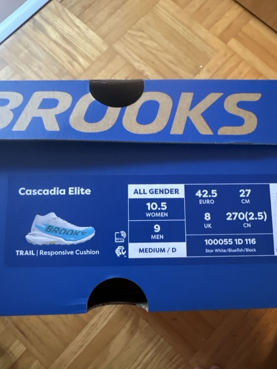 Brooks Scarpe da uomo: Cascadia Elite (42.5) – Nuovo e nell'imballaggio originale da Sigirino venduto da del_l62x 1