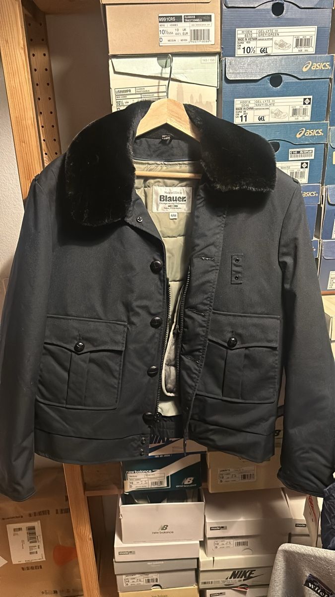 Giacche: Blauer Jacke Vintage L – Nuovo (secondo la descrizione) da Zürich venduto da admiraljh